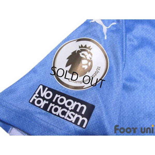 Photo7: Manchester City 2021-2022 Home Shirt #3 Ruben Dias Premier League Patch/Badge