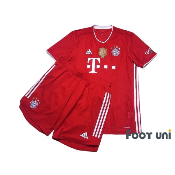 Photo1: Bayern Munichen 2020-2021 Home Shirt and Authentic Shorts Set