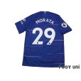 Photo2: Chelsea 2018-2019 Home Shirt #29 Alvaro Morata  (2)