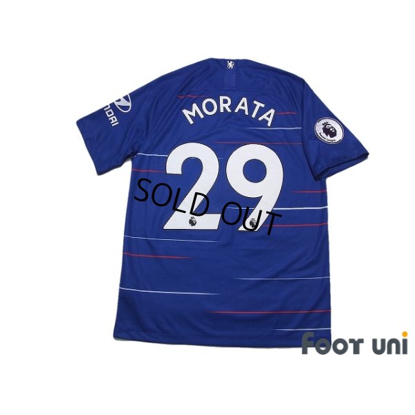 Photo2: Chelsea 2018-2019 Home Shirt #29 Alvaro Morata 