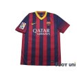 Photo1: FC Barcelona 2013-2014 Home Shirt #10 Lionel Messi LFP Patch/Badge (1)