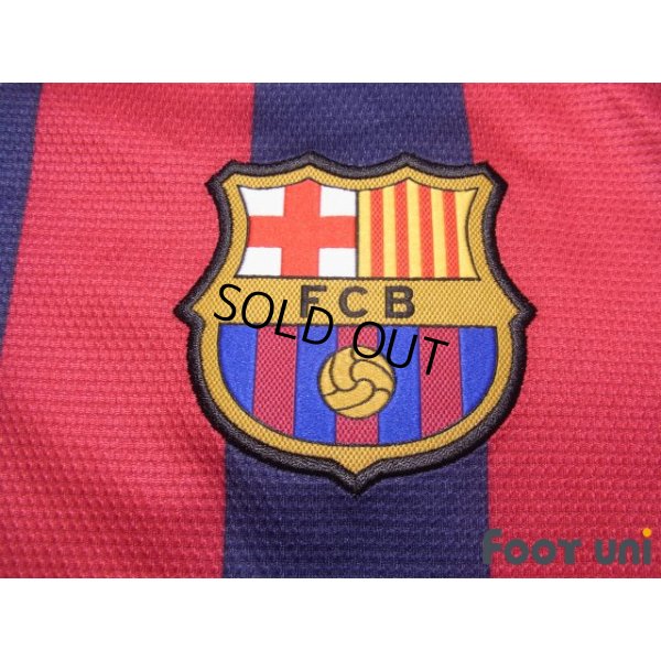 Photo6: FC Barcelona 2013-2014 Home Shirt #10 Lionel Messi LFP Patch/Badge