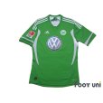 Photo1: VfL Wolfsburg 2011-2012 Home Shirt #13 Makoto Hasebe Bundesliga Patch/Badge (1)