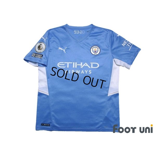 Photo1: Manchester City 2021-2022 Home Shirt #3 Ruben Dias Premier League Patch/Badge