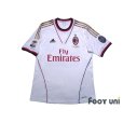 Photo1: AC Milan 2013-2014 Away Shirt #92 El Shaarawy (1)