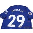 Photo4: Chelsea 2018-2019 Home Shirt #29 Alvaro Morata 