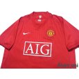 Photo3: Manchester United 2007-2009 Home Shirt