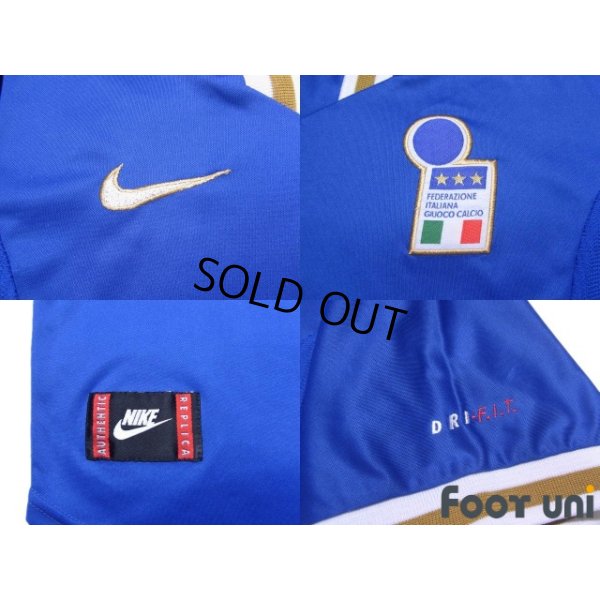 Photo7: Italy Euro 1996 Home Shirt #21 Gianfranco Zola