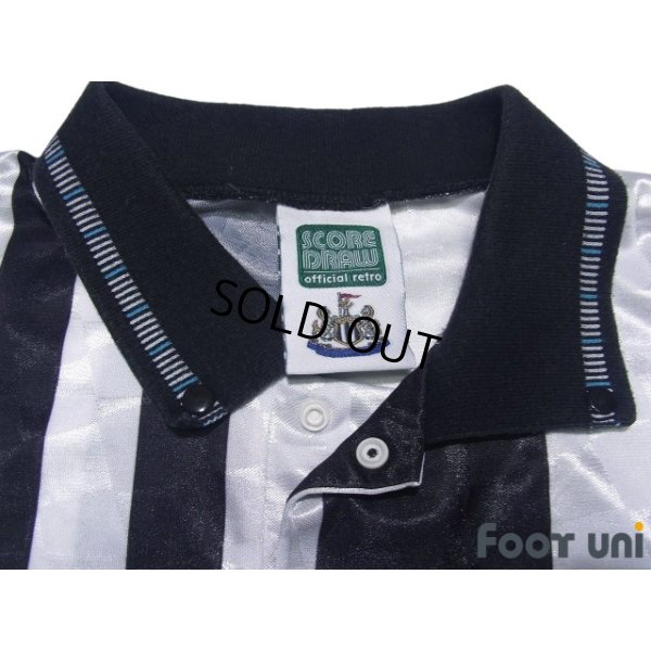 Photo4: Newcastle 1990-1991 Home Reprint Shirt