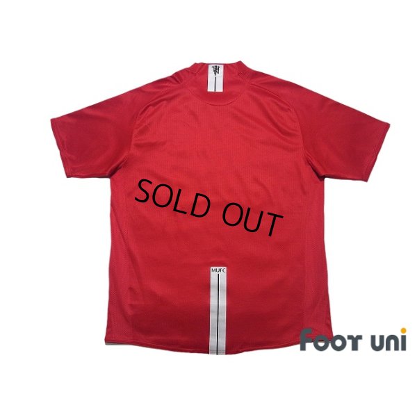 Photo2: Manchester United 2007-2009 Home Shirt