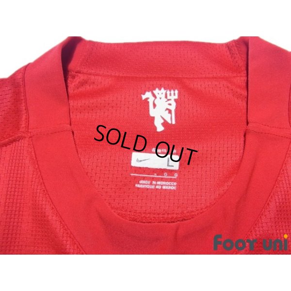 Photo4: Manchester United 2007-2009 Home Shirt