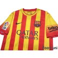 Photo3: FC Barcelona 2013-2014 Away Shirt #11 Neymar JR LFP Patch/Badge