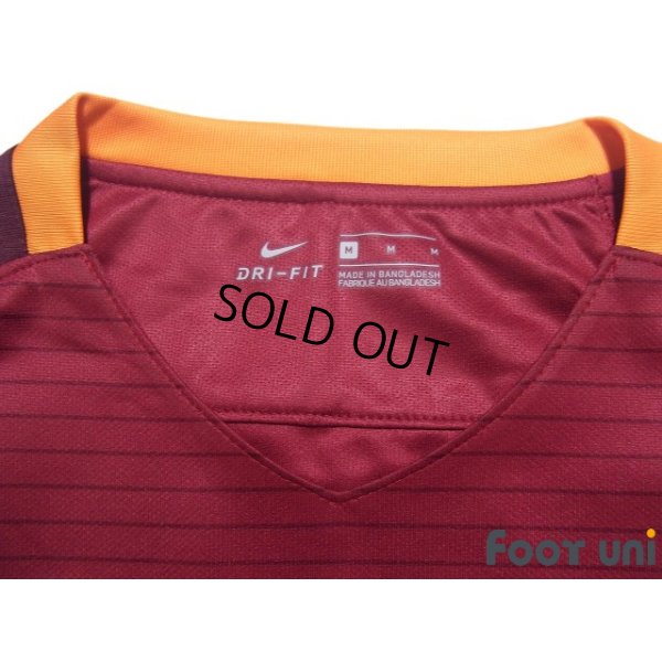 Photo5: AS Roma 2016-2017 Home Shirt #16 Daniele De Rossi Lega Calcio Patch/Badge