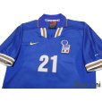 Photo3: Italy Euro 1996 Home Shirt #21 Gianfranco Zola