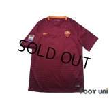 AS Roma 2016-2017 Home Shirt #16 Daniele De Rossi Lega Calcio Patch/Badge