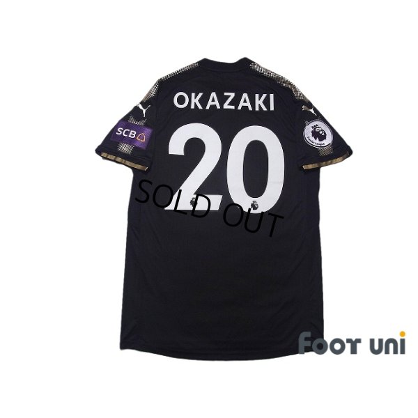 Photo2: Leicester City 2016-2017 Away Shirt #20 Shinji Okazaki Premier League Patch/Badge