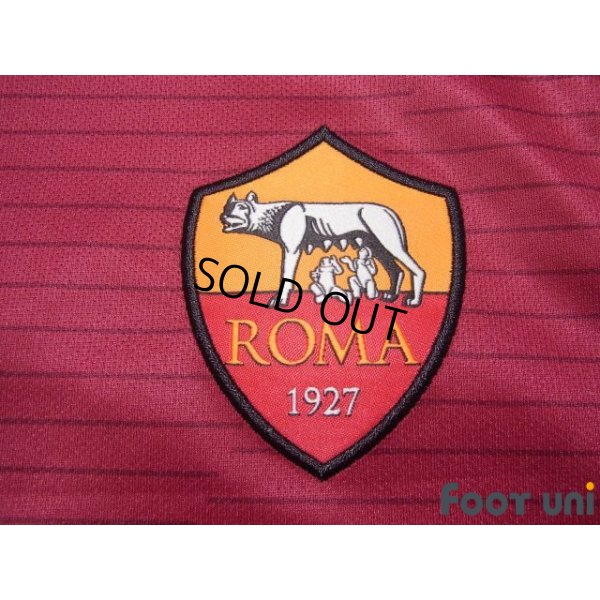 Photo6: AS Roma 2016-2017 Home Shirt #16 Daniele De Rossi Lega Calcio Patch/Badge