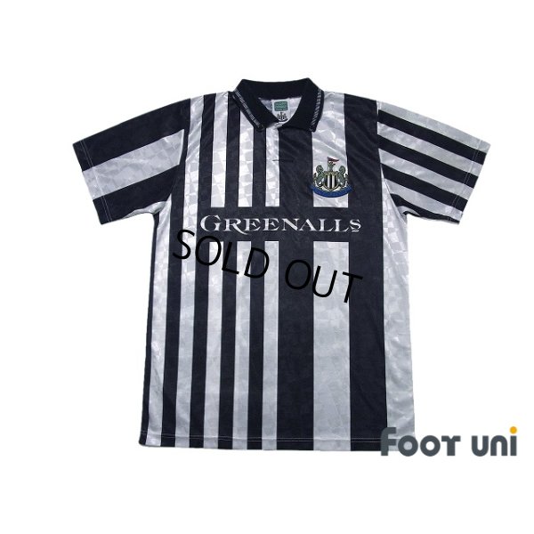 Photo1: Newcastle 1990-1991 Home Reprint Shirt