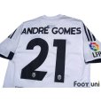 Photo4: Valencia 2015-2016 Home Shirt #21 Andre Gomes LFP Patch/Badge (4)