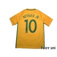 Photo2: Brazil 2016 Home Shirt #10 Neymar Jr w/tags (2)