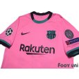 Photo3: FC Barcelona 2020-2021 Third Shirt #10 Messi Champions League Patch/Badge