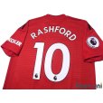 Photo4: Manchester United 2018-2019 Home Shirt #10 Rashford Premier League Patch/Badge w/tags