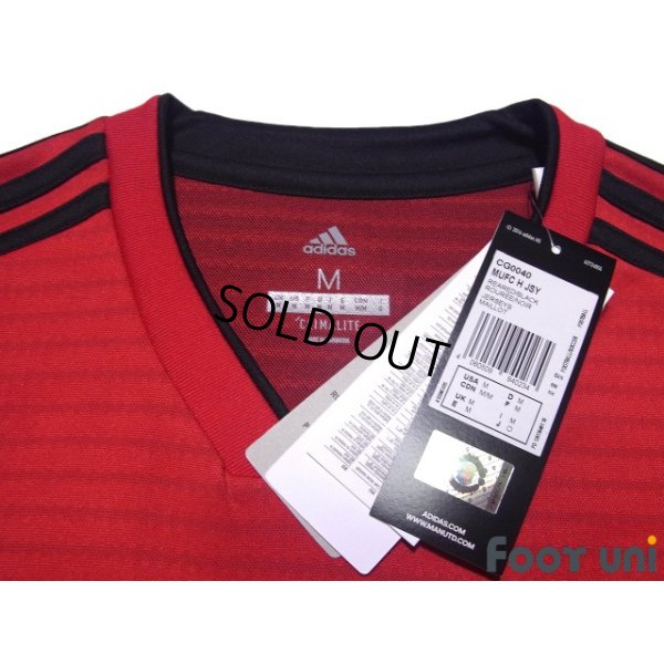 Photo5: Manchester United 2018-2019 Home Shirt #10 Rashford Premier League Patch/Badge w/tags