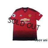 Manchester United 2018-2019 Home Shirt #10 Rashford Premier League Patch/Badge w/tags