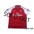 Arsenal 2017-2018 Home Shirt #11 Mesut Ozil Premier League Patch/Badge