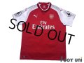 Arsenal 2017-2018 Home Shirt #11 Mesut Ozil Premier League Patch/Badge