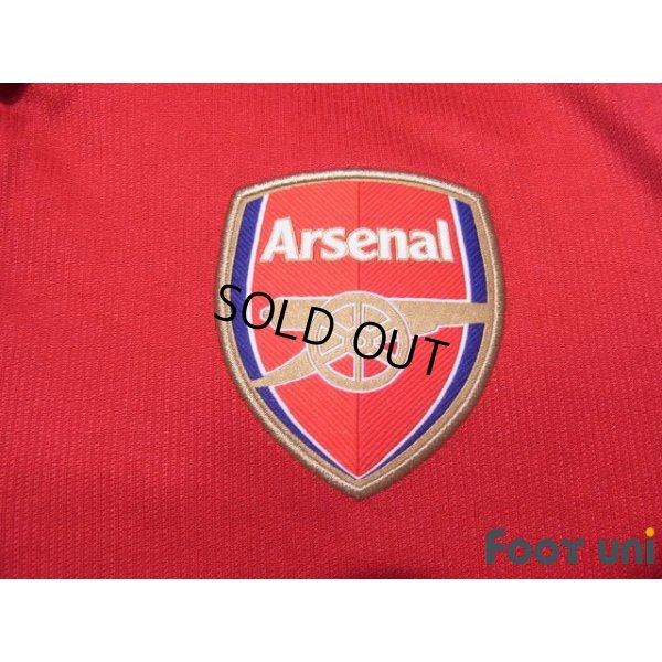 Photo6: Arsenal 2017-2018 Home Shirt #11 Mesut Ozil Premier League Patch/Badge