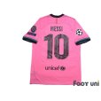 Photo2: FC Barcelona 2020-2021 Third Shirt #10 Messi Champions League Patch/Badge (2)