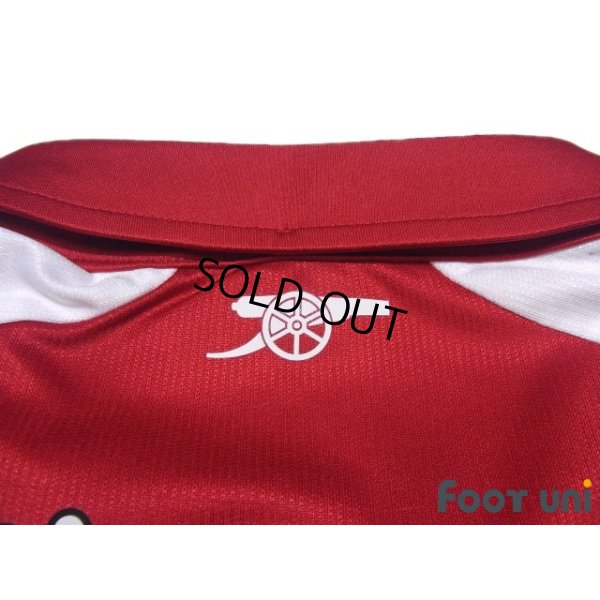 Photo7: Arsenal 2017-2018 Home Shirt #11 Mesut Ozil Premier League Patch/Badge