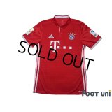 Bayern Munich 2016-2017 Home Authentic Shirt #21 Philipp Lahm Bundesliga 25 Patch/Badge w/tags