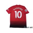 Photo2: Manchester United 2018-2019 Home Shirt #10 Rashford Premier League Patch/Badge w/tags (2)