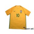Photo1: Brazil 2016 Home Shirt #10 Neymar Jr w/tags (1)