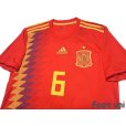 Photo3: Spain 2018 Home Shirt #6 Andres Iniesta w/tags