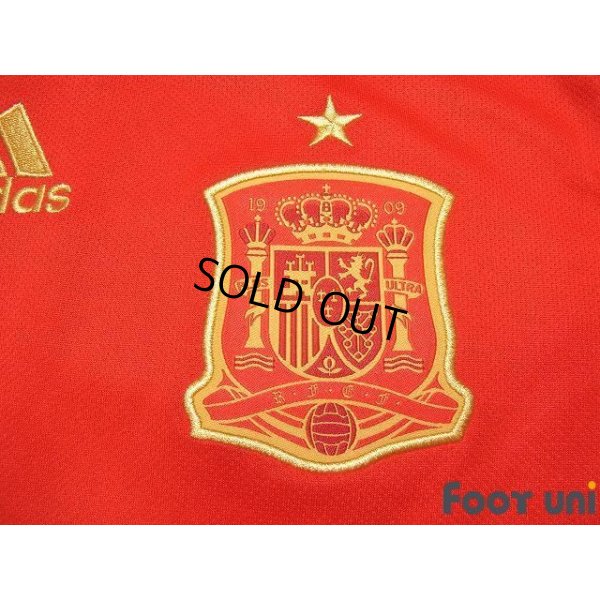 Photo6: Spain 2018 Home Shirt #6 Andres Iniesta w/tags