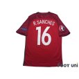 Photo2: Portugal Euro 2016 Home Shirt #16 Renato Sanches UEFA Euro 2016 Patch/Badge (2)