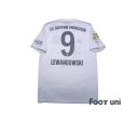 Photo2: Bayern Munich 2019-2020 Away Shirt #9 Robert Lewandowski Bundesliga Patch/Badge (2)