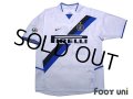 Inter Milan 2002-2003 Away Shirt #20 Alvaro Recoba Lega Calcio Patch/Badge