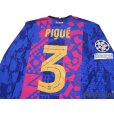 Photo4: FC Barcelona 2021-2022 Third Authentic Shirt #3 Gerard Pique Champions League Patch/Badge Shorts Set