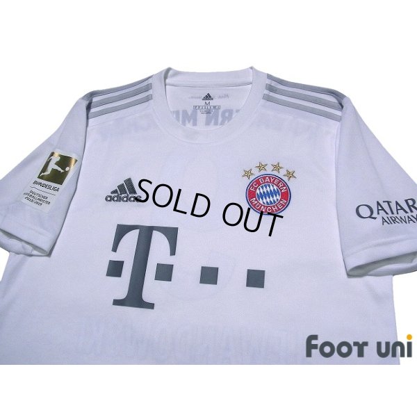 Photo3: Bayern Munich 2019-2020 Away Shirt #9 Robert Lewandowski Bundesliga Patch/Badge