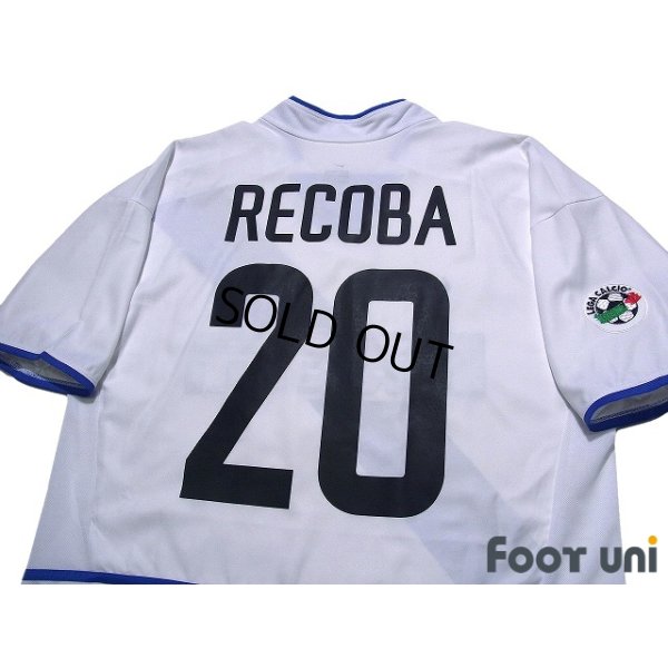 Photo4: Inter Milan 2002-2003 Away Shirt #20 Alvaro Recoba Lega Calcio Patch/Badge