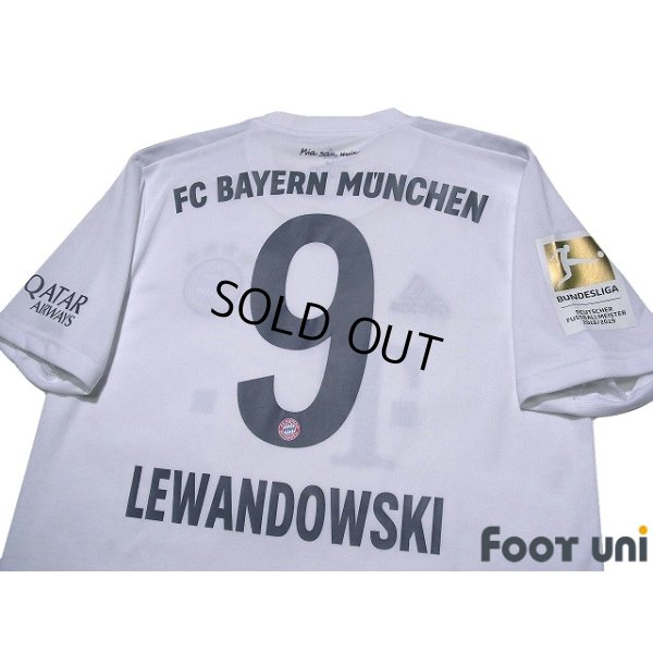 Photo4: Bayern Munich 2019-2020 Away Shirt #9 Robert Lewandowski Bundesliga Patch/Badge