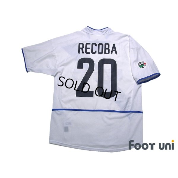 Photo2: Inter Milan 2002-2003 Away Shirt #20 Alvaro Recoba Lega Calcio Patch/Badge