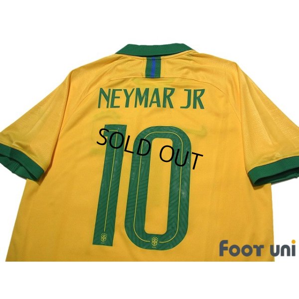 Photo4: Brazil 2019 Home Shirt #10 Neymar Jr w/tags