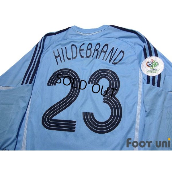 Photo3: Germany 2006 GK Long Sleeve Shirt #23 Timo Hildebrand FIFA World Cup Germany 2006 Patch/Badge