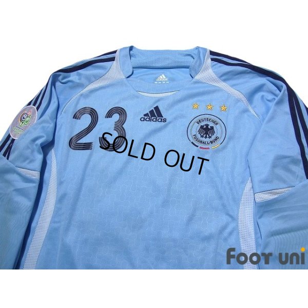 Photo2: Germany 2006 GK Long Sleeve Shirt #23 Timo Hildebrand FIFA World Cup Germany 2006 Patch/Badge