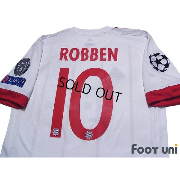 Photo4: Bayern Munchen 2017-2018 Third Shirt #10 Arjen Robben Champions League Patch/Badge w/tags